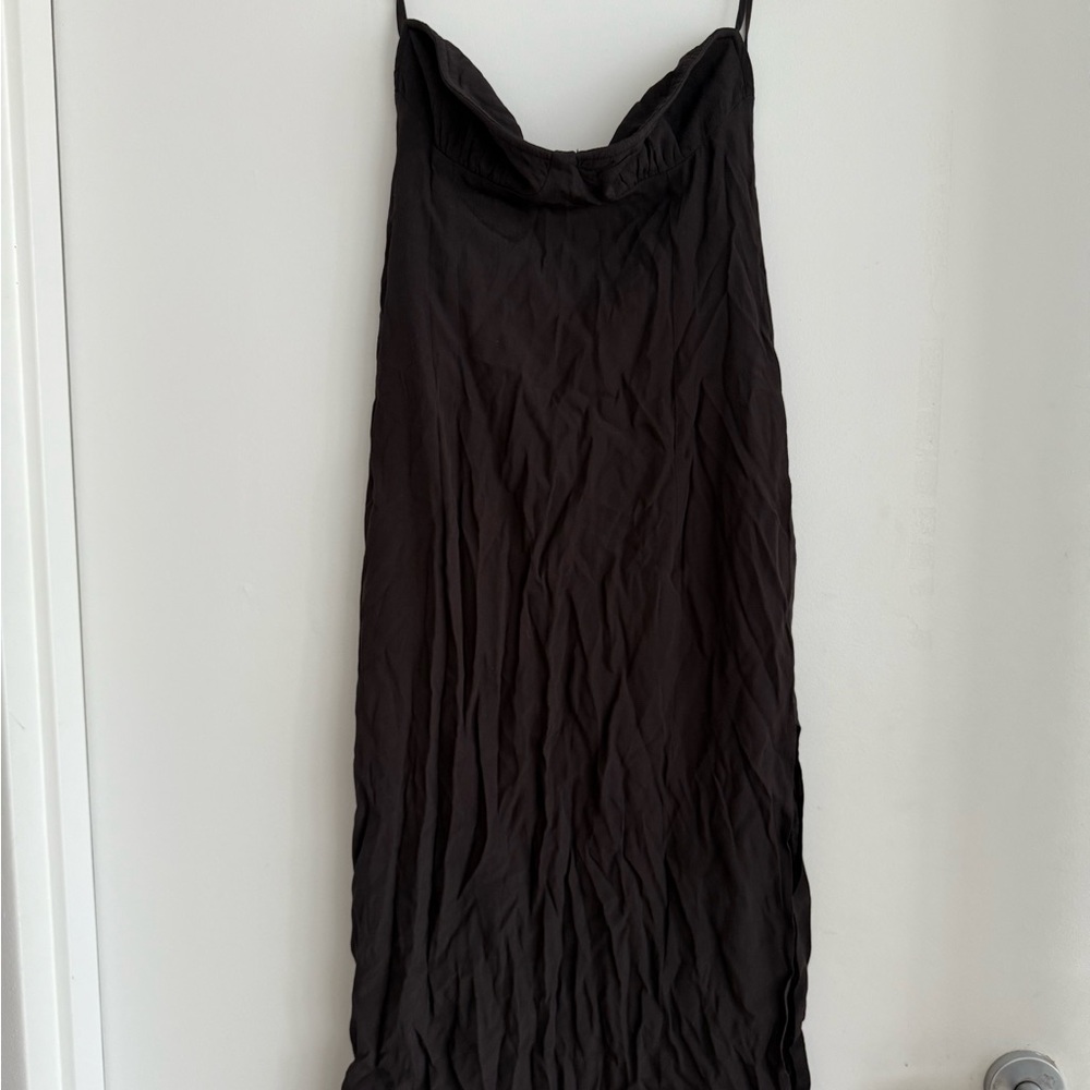 Elegant maroon haight dress
